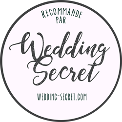 Recommandé par Wedding-Secret Recommandé par Wedding-Secret